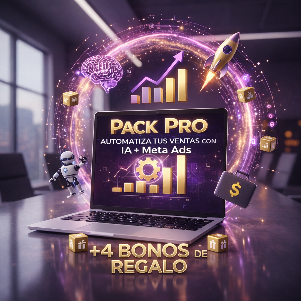Pack PRO – Automatizá con IA + Meta Ads